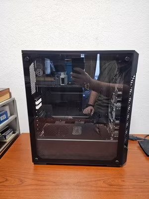 CORSAIR Full ATX PC Case w/ Tempered Glass & 3x RGB Fans Installed - LOCAL ONLY