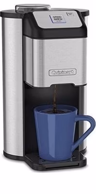 Cuisinart 16 oz. Single Cup Grind Brew Coffeemaker DGB-1 - Stainless Steel