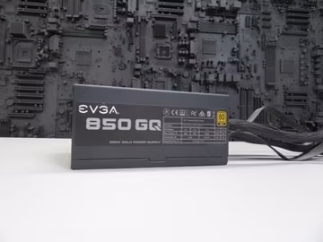 EVGA 850 GQ 850W 80 Plus Gold Modular ATX PSU 24-Pin Black 100-240V