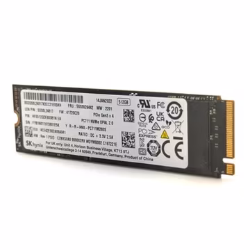 512GB PCIE NVME 2280 SSD Solid State Drive Major Brands