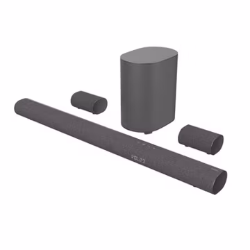 onn. 5.1.2 Soundbar with Dolby Atmos and Wireless Subwoofer, 42", Black - True