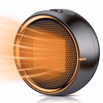 ASNUG Space Heater, Portable Electric 500W PTC Ceramic Heaters for Indoor Use
