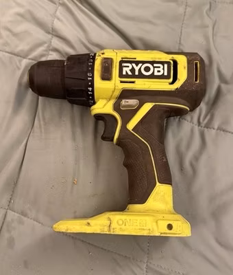 Ryobi Drill/Driver PCL206 One+ 18v, 1/2 In, Tool Only