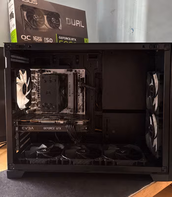 Ultra Budget Gaming PC/GTX 1660 TI/ Ryzen 3100/ 1TB/ 8+16GB ddr4/+6 fans (3 RGB)