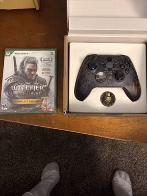 The Witcher 3 Complete Edition And The Witcher 3 Controller Bundle Xbox Series X