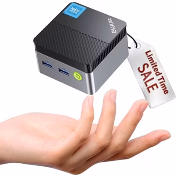 GMKtec G5S Mini PC Intel N5095 8GB LPDDR4 128GB SSD Desktop Computer Win 11 Pro