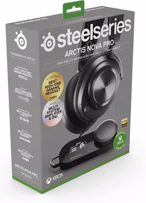 SteelSeries Arctis Nova Pro Wireless Gaming Headset Black PC Xbox Series X|S/One