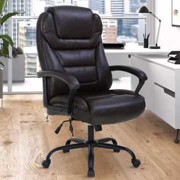 Big and Tall Executive Chair 500lbs Wide Seat Heavy Duty Massage Office Chair