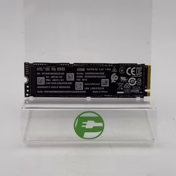 Intel 2280mm 760p Series 512GB M.2 NVMe Gen 3.0 x 4 SSD SSDPEKKW512G8