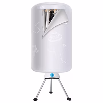 Electric Clothes Dryer with Timer Laundry Drying Wardrobe Apartments Home Indoor