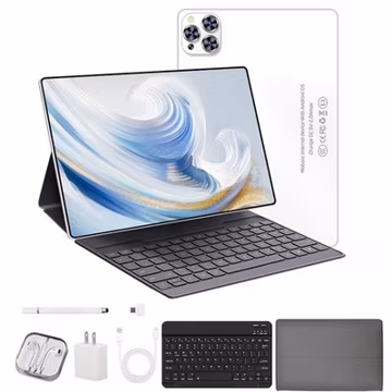 10" Tablet Android 14 Tablets 12GB+256GB Octa-Core 5G WiFi Dual Camera Google