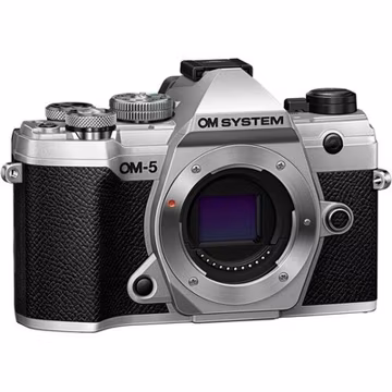 Reconditioned OM SYSTEM OM-5 Mirrorless Silver Camera - Body Only