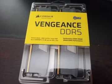 CORSAIR - VENGEANCE DDR5 16GB (2 x 8GB) DDR5 6000 CL36-44-44-96 1.35V Intel XMP
