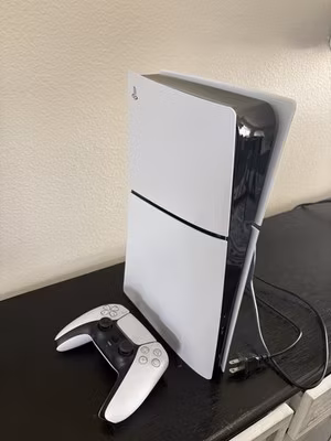 Sony PlayStation 5 PS5 Digital Edition Console White w/ Controller