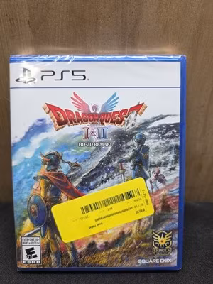 PS5 Dragon Quest I & II HD-2D Remake New