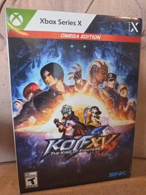 2022 Xbox Series X KoFXV The King of Fighters XV 15 OMEGA Edition USA NEW SEALED