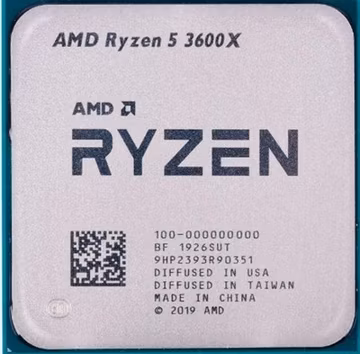 AMD CPU Ryzen 3600X 3.8GHz 6-Core Socket AM4
