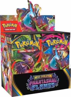 pokemon phantasmal flames booster box 36 packs (pack of 1)