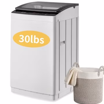 ZOKOP 30lbs 400W Full Auto Washing Machine Laundry Spin Electric Durable