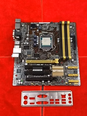 ASUS Q87M-E/CSM LGA1150 mATX MOTHERBOARD DDR3 RAM HDMI+I/O SHIELD NO CPU