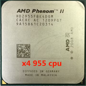 AMD Phenom II X4 955 3.2 GHz Quad-Core CPU Socket AM3 HDZ955FBK4DGM Processor
