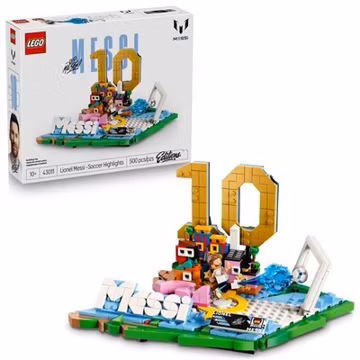 LEGO Editions Lionel Messi Soccer Highlights Building Set, 500 Pieces, Ages 10+,
