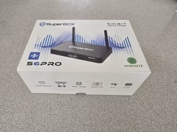 SUPER BOX S6 PRO Streaming Media Player (Used/Open-Box Tested)