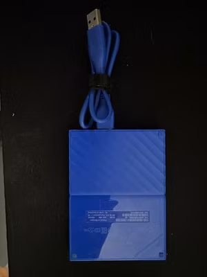 Western Digital My Passport WDBFKF0010BBK-WESE 1TB Portable External Hard Drive