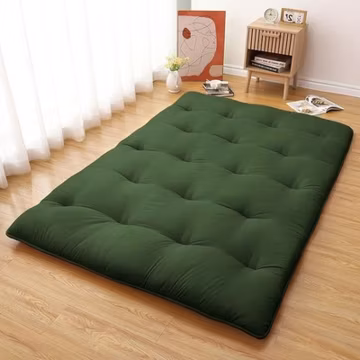 Japanese Futon Floor Mattress, Thick Foldable Tatami Mat for Sleeping Guest Room