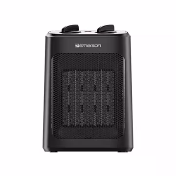 1500-Watt Ceramic Electric Space Heater with Thermostat, PTC Ceramic Fast Heatin