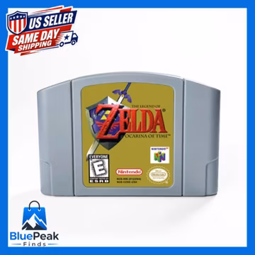 The Legend of Zelda Ocarina of Time Nintendo 64 N64 Game - Tested & Working