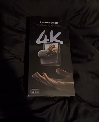Insta360 GO 3S Standard Edition Action Camera (128GB,Midnight Black) 4K Mini Cam