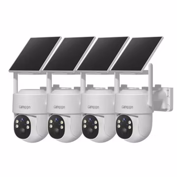 Solar Battery Powered Wireless Security Camera System WiFiIP Outdoor Home
