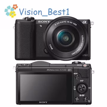Sony Alpha A5100 Mirrorless Digital Camera 24.3 MP with 16-50mm Lens Black