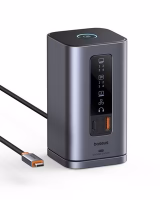 Baseus 11-in-1 Docking Station Triple Display 4K HDMI DP 10Gbps Ethernet 100W PD