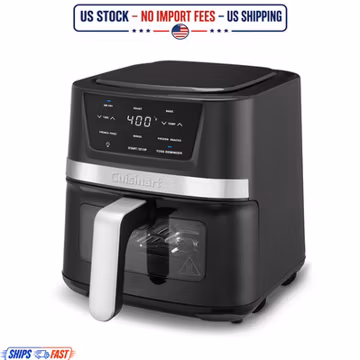 Cuisinart Air Fryer, 2.6-Quart Compact Basket Fryer with 3 Cooking Functions
