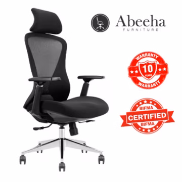 Ergonomic Office Chair Mesh Desk Chair Lumbar Support Adjustable Swivel Black