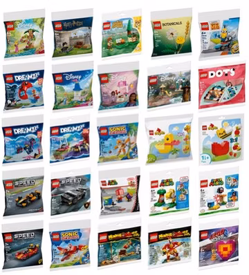 Lego Poly Bags Retired Limited Collector's Edition New Factory Sealed You Pick!