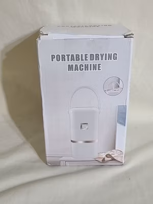 Portable Drying Machine, Compact Dryer Machine for Apartment White