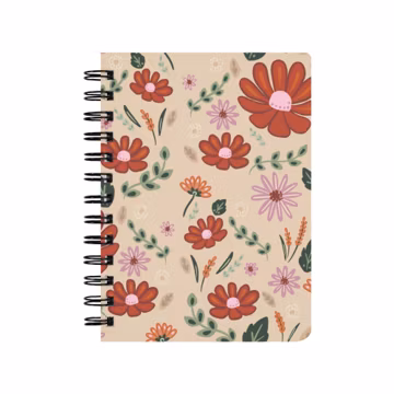 Fall Floral Notebook: Christian Women's Bible Study Journal