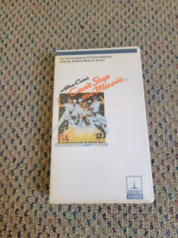 Can't Stop The Music VHS Original Release Village People Clamshell
