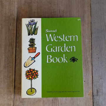 Sunset Western Garden Book 1974 Vintage