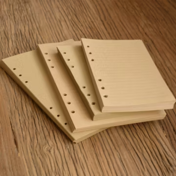 Refill A5 / personal / A7 size 6 Hole Refill For leather journal planner planner inserts 80 sheets (160 pages)