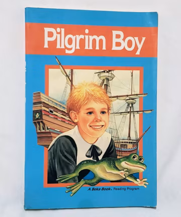 Pilgrim Boy ABeka Grade 3 Student Reader Book 1989 Reading Paperback Homeschool