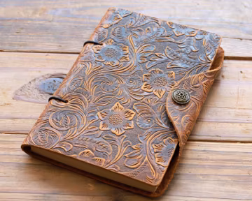 Handmade Leather Journal Notebook Personalized Journal sketchbook