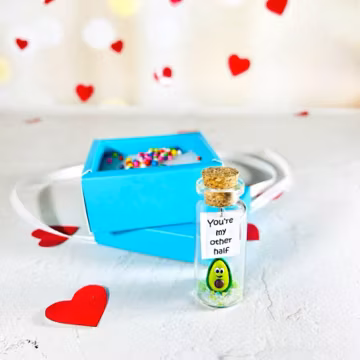 Valentines gift for other half, Romantic lovers day gift for boyfriend or gifrlfriend, Funny avocado gift for anniversary or engagement