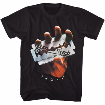 Judas Priest British Steel Black Shirts