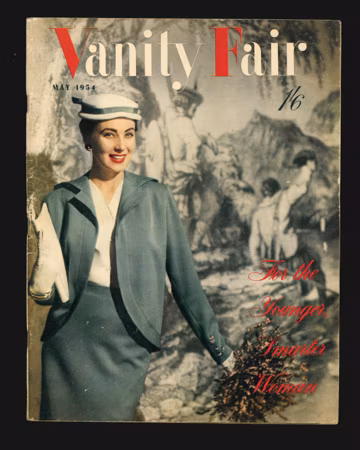 Vanity Fair May 1954 Rare Retro Vintage Original Fashion Magazine 70th