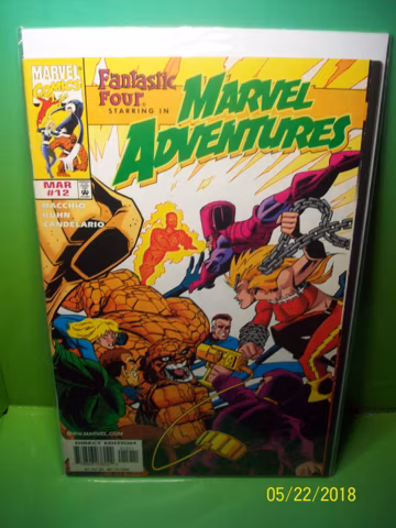 Fantastic Four Marvel Adventures #12 Marvel Comics Vintage Comic Book Great Gift Idea VF-NM Unread 1998