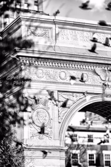 Washington Square Park Arch Print, Greenwich Village, NYC Photography, New York City Wall Art